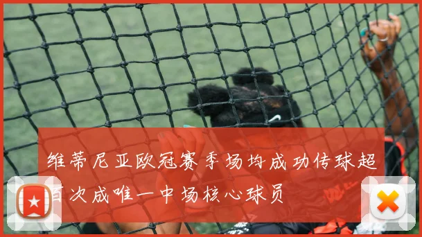 维蒂尼亚欧冠赛季场均成功传球超百次成唯一中场核心球员